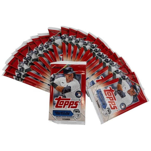2023 Topps Series Two Baseball Cards 21 Packs 5 Cards Each New Unopened - Picture 1 of 3
